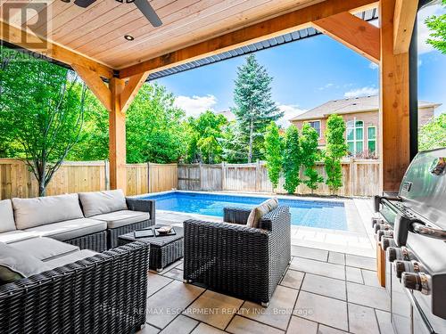 3390 Fox Run Circle, Oakville (Bronte West), ON - Outdoor With In Ground Pool With Deck Patio Veranda With Exterior