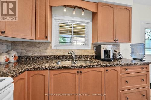 39 Sherman Avenue N, Hamilton (Gibson), ON - Indoor Photo Showing Kitchen With Double Sink