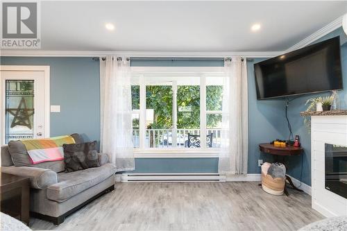 5 Briardale Drive, Moncton, NB - Indoor Photo Showing Living Room With Fireplace