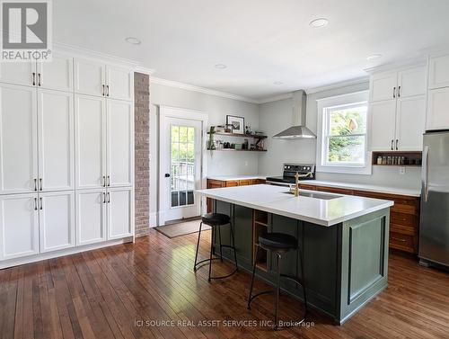 260 Colborne Street W, Orillia, ON - Indoor Photo Showing Kitchen With Double Sink