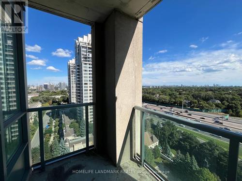 1507 - 17 Barberry Place, Toronto (Bayview Village), ON - Outdoor With Balcony With View