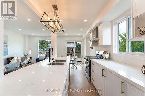 20 Empire Crescent, Clarington, ON - Indoor Photo Showing Kitchen With Double Sink