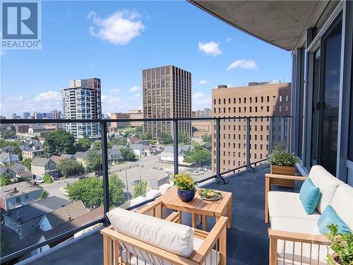 805 Carling Avenue Unit#801, Ottawa, ON - Outdoor With Balcony With View With Exterior