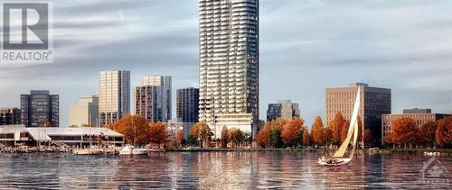 805 Carling Avenue Unit#801, Ottawa, ON - Outdoor With Body Of Water With Facade