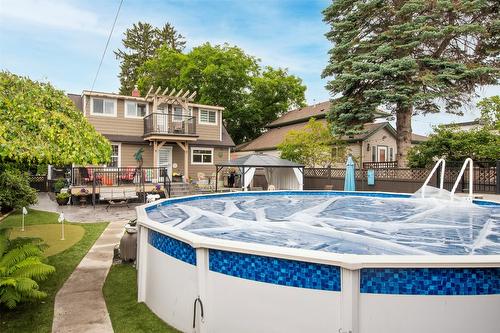 1881 Ethel Street, Kelowna, BC - Outdoor With Above Ground Pool