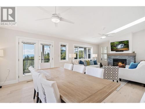 2025 Huckleberry Road, Kelowna, BC - Indoor Photo Showing Other Room With Fireplace