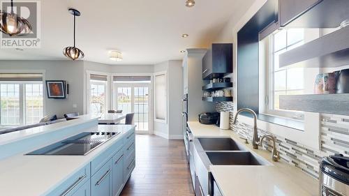 10620 111 Street, Fort St. John, BC - Indoor Photo Showing Kitchen With Double Sink