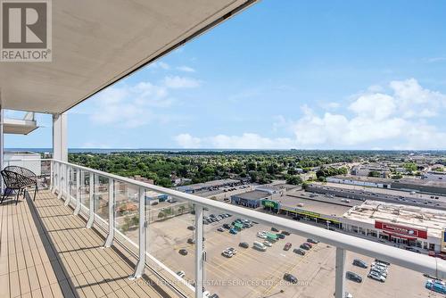 1411 - 65 Speers Road, Oakville (Old Oakville), ON - Outdoor With Balcony With View With Exterior