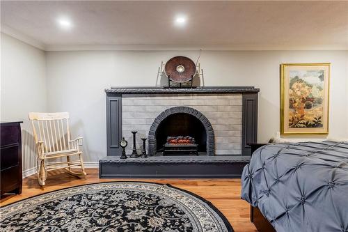 299 Carson Drive, Hamilton, ON - Indoor With Fireplace