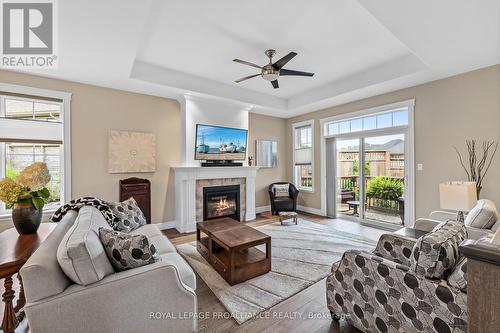 17 Rosslyn Drive, Brighton, ON - Indoor Photo Showing Living Room With Fireplace