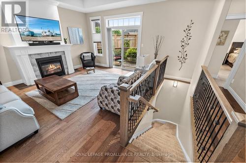 17 Rosslyn Drive, Brighton, ON - Indoor Photo Showing Living Room With Fireplace