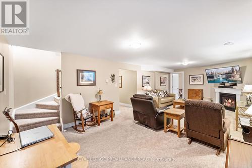 17 Rosslyn Drive, Brighton, ON - Indoor Photo Showing Living Room With Fireplace