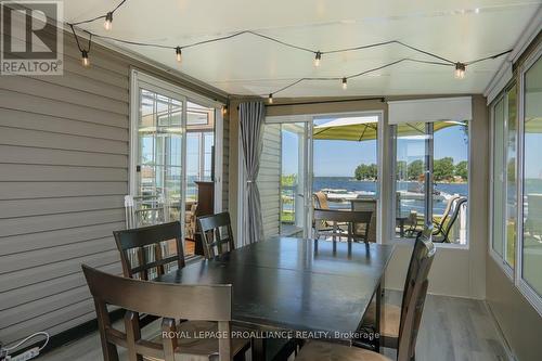 486 Cty Rd 18 - 3 Beachview Lane, Prince Edward County (Athol), ON - Indoor Photo Showing Dining Room