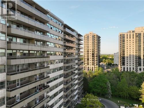 1402 - 215 Glenridge Avenue, St. Catharines, ON - Outdoor With Balcony