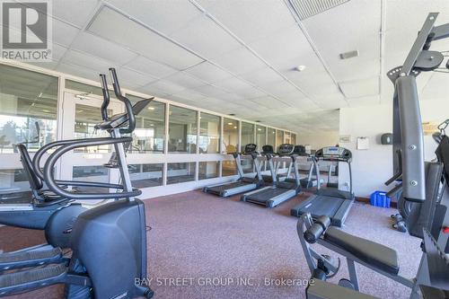 1609 - 300 Alton Towers Circle, Toronto (Milliken), ON - Indoor Photo Showing Gym Room