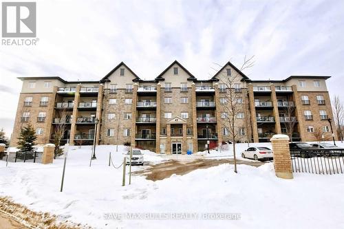 410 - 42 Ferndale Drive S, Barrie (Ardagh), ON - Outdoor With Balcony With Facade