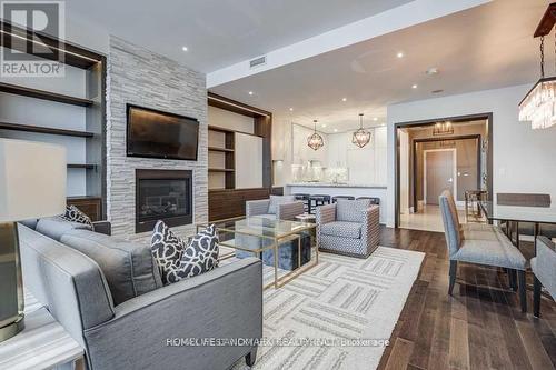 Th102 - 29 Queens Quay E, Toronto (Waterfront Communities), ON - Indoor With Fireplace