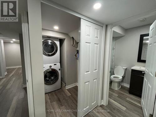 Bsmt - 137 Oswell Drive, Ajax (Northeast Ajax), ON - Indoor Photo Showing Laundry Room