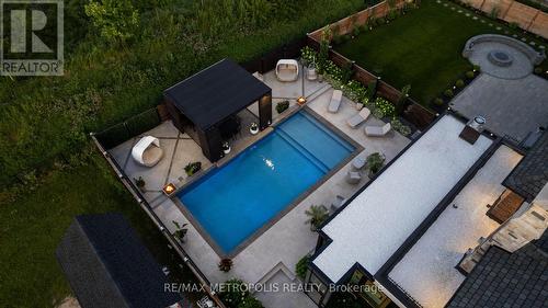 129 Endless Circle, Vaughan (Kleinburg), ON - Outdoor With In Ground Pool With View