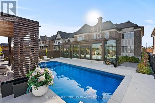 129 Endless Circle, Vaughan (Kleinburg), ON - Outdoor With In Ground Pool