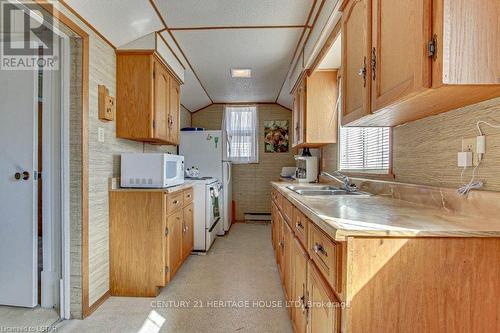 Imported from itso - 137 Bessie Street, Central Elgin (Port Stanley), ON - Indoor Photo Showing Kitchen With Double Sink