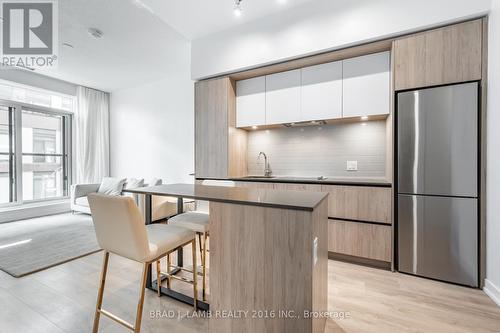 303 - 34 Tubman Avenue, Toronto (Regent Park), ON - Indoor Photo Showing Kitchen With Upgraded Kitchen