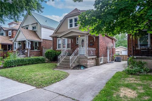 76 Weir Street N, Hamilton, ON - Outdoor With Deck Patio Veranda With Facade