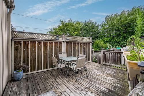 76 Weir Street N, Hamilton, ON - Outdoor With Deck Patio Veranda With Exterior