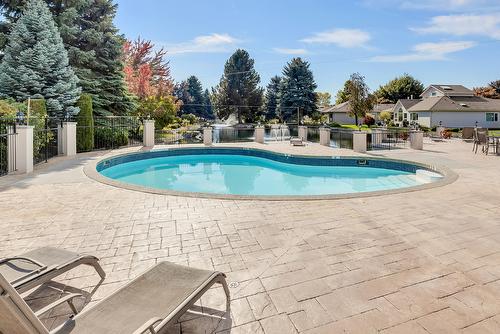 5-1201 Cameron Avenue, Kelowna, BC - Outdoor With In Ground Pool With Backyard