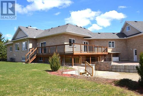 434424 4 Line, Amaranth, ON - Outdoor With Deck Patio Veranda With Exterior