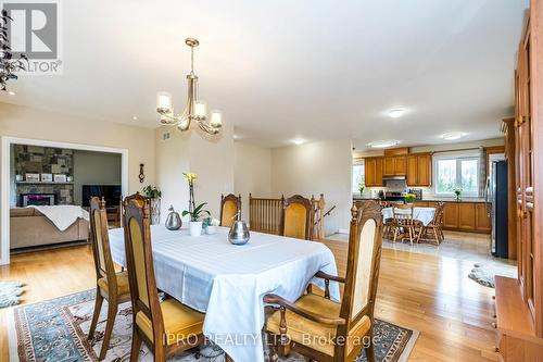 434424 4 Line, Amaranth, ON - Indoor Photo Showing Dining Room