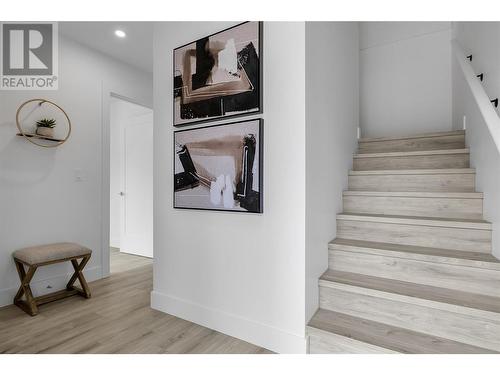 Stairs - Photo of a similar home in the community. - 1455 Cara Glen Court Unit# 116, Kelowna, BC - Indoor Photo Showing Other Room