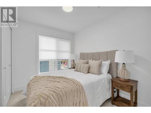 Bedroom - Photo of a similar home in the community. - 1455 Cara Glen Court Unit# 116, Kelowna, BC - Indoor Photo Showing Bedroom