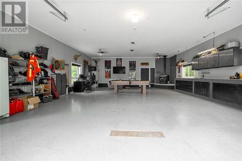 347 Dry Pine Bay, Alban, ON - Indoor Photo Showing Garage