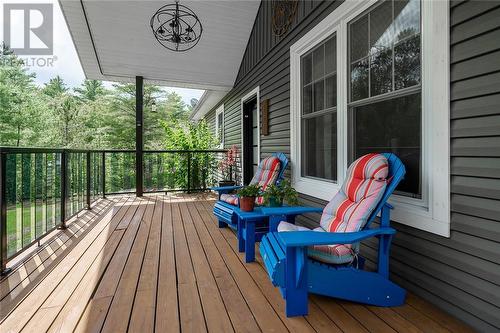 347 Dry Pine Bay, Alban, ON - Outdoor With Deck Patio Veranda With Exterior