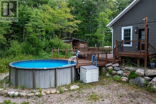 347 Dry Pine Bay, Alban, ON - Outdoor With Above Ground Pool