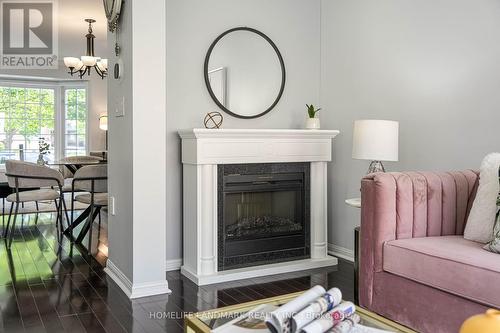 6 Majestic Drive, Markham (Berczy), ON - Indoor Photo Showing Living Room With Fireplace