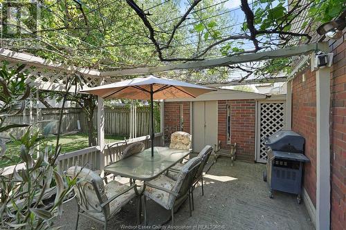 1381 Azalia Crescent, Windsor, ON - Outdoor With Deck Patio Veranda