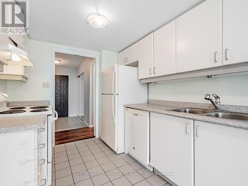 604 - 44 Gerrard Street W, Toronto (Bay Street Corridor), ON - Indoor Photo Showing Kitchen With Double Sink