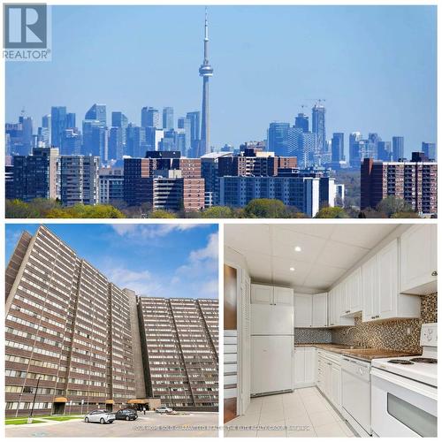 1115 - 11 Wincott Drive, Toronto (Kingsview Village-The Westway), ON -  With View