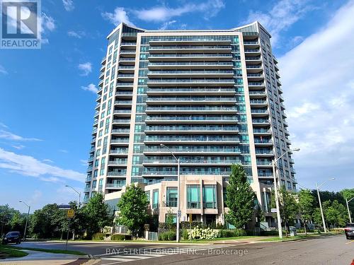 1214 - 160 Vanderhoof Avenue, Toronto (Thorncliffe Park), ON - Outdoor With Balcony With Facade