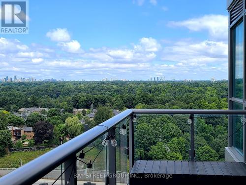 1214 - 160 Vanderhoof Avenue, Toronto (Thorncliffe Park), ON - Outdoor With Balcony With View