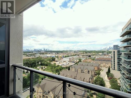 1214 - 160 Vanderhoof Avenue, Toronto (Thorncliffe Park), ON - Outdoor With Balcony With View