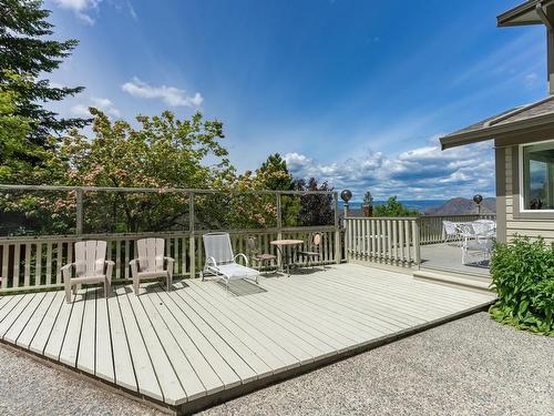 1425 Rose Hill Road, Kamloops, BC - Outdoor With Deck Patio Veranda With Exterior