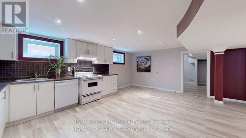 3043 Weston Road, Toronto (Humberlea-Pelmo Park), ON - Indoor Photo Showing Kitchen With Double Sink