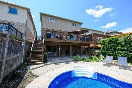 59 Onyx Court, Hamilton, ON - Outdoor With In Ground Pool With Deck Patio Veranda