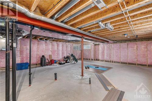 184 Crevasse Road S, Ottawa, ON - Indoor Photo Showing Basement