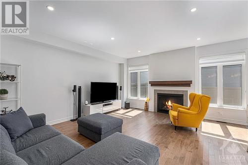 184 Crevasse Road S, Ottawa, ON - Indoor Photo Showing Living Room With Fireplace