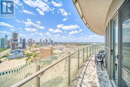 2707 - 50 Absolute Avenue, Mississauga, ON - Outdoor With Balcony With View