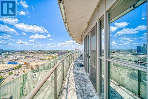 2707 - 50 Absolute Avenue, Mississauga, ON - Outdoor With Balcony With View